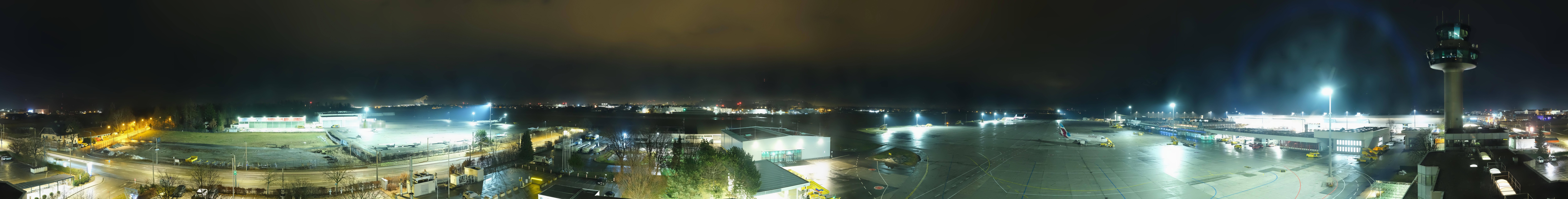 Archiv Foto Webcam Flughafen Salzburg