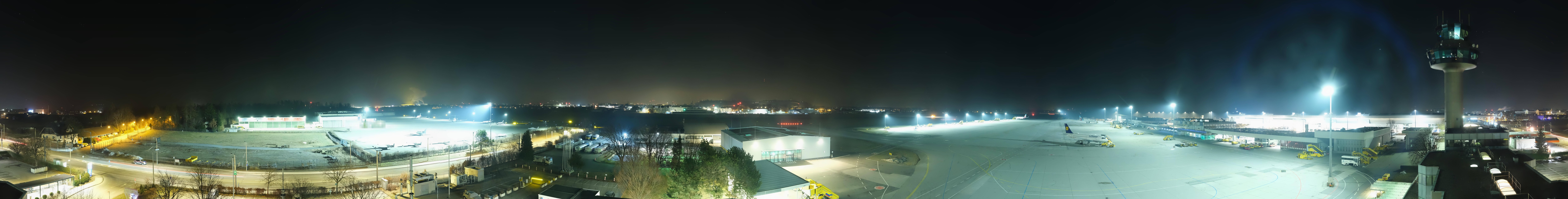 Archiv Foto Webcam Flughafen Salzburg
