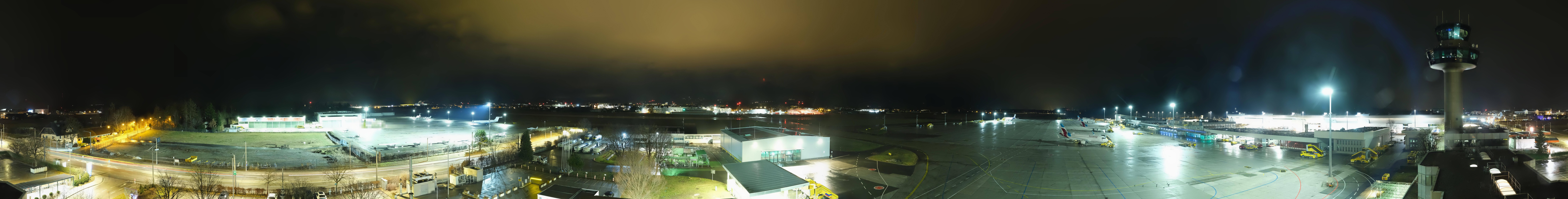 Archiv Foto Webcam Flughafen Salzburg