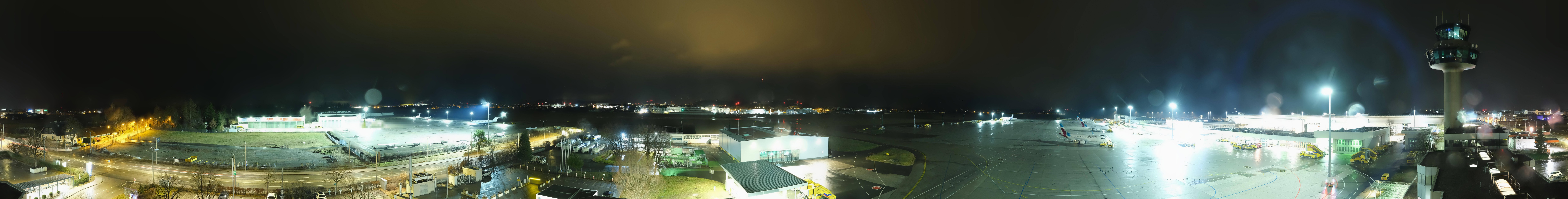 Archiv Foto Webcam Flughafen Salzburg