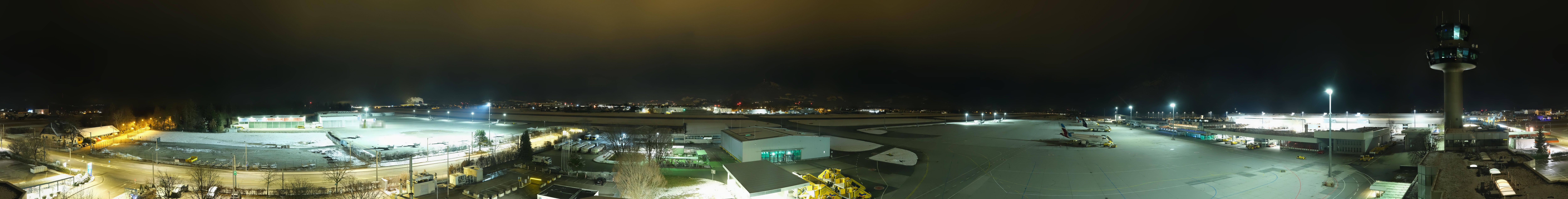 Archiv Foto Webcam Flughafen Salzburg