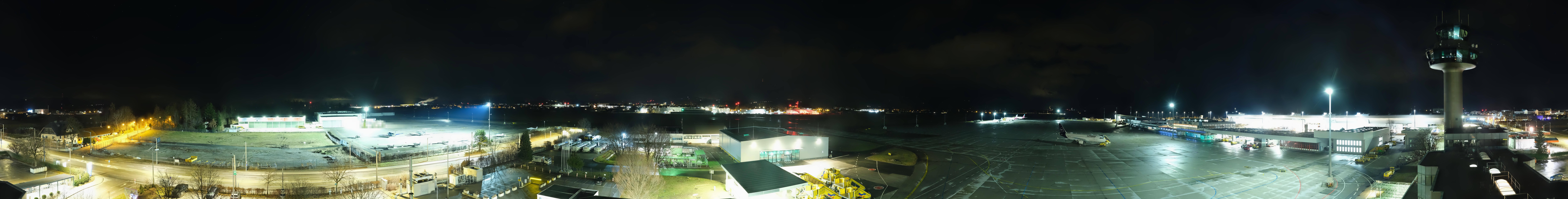 Archiv Foto Webcam Flughafen Salzburg