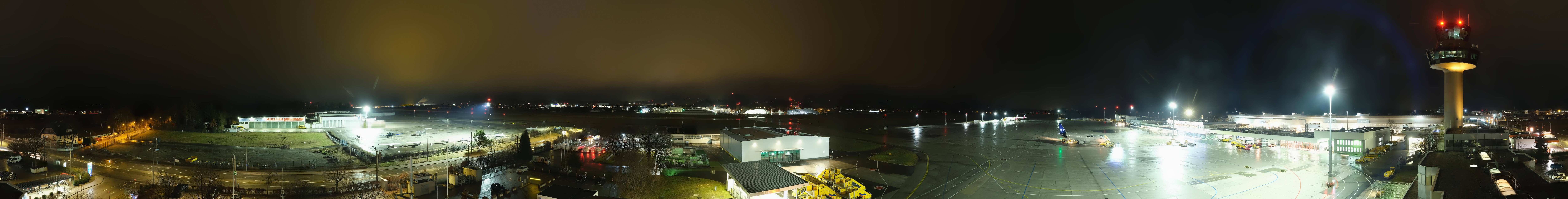 Archiv Foto Webcam Flughafen Salzburg