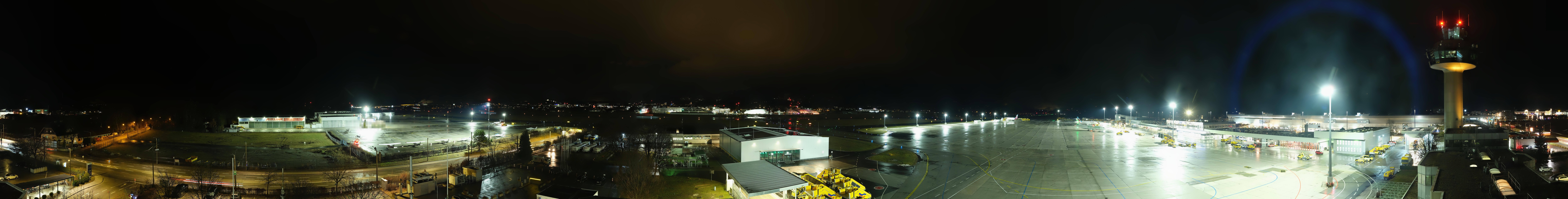 Archiv Foto Webcam Flughafen Salzburg