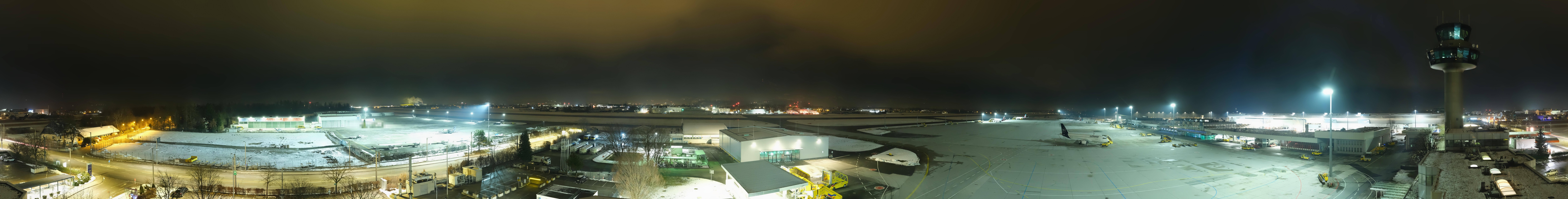 Archiv Foto Webcam Flughafen Salzburg