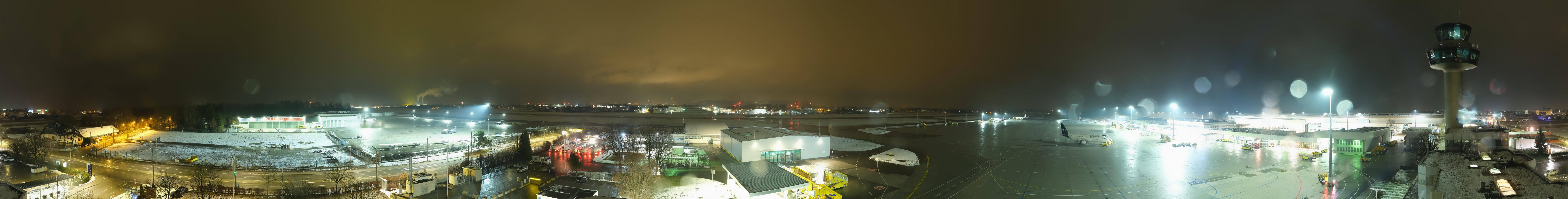Archiv Foto Webcam Flughafen Salzburg