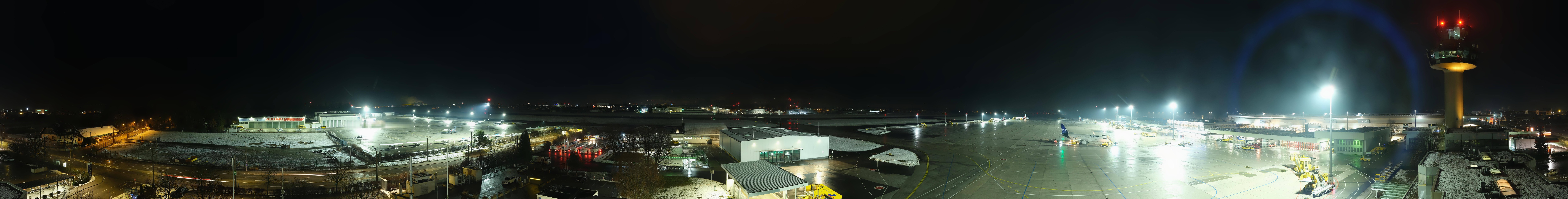 Archiv Foto Webcam Flughafen Salzburg