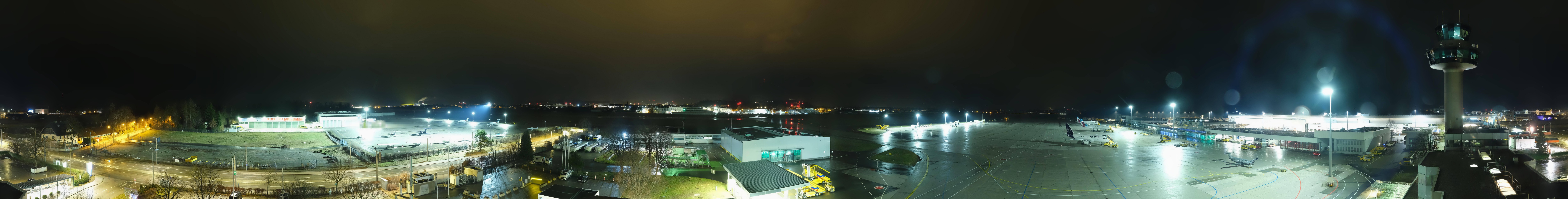 Archiv Foto Webcam Flughafen Salzburg