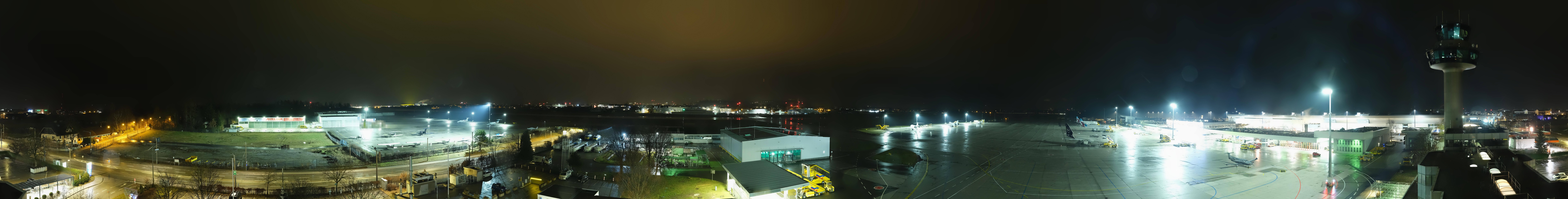 Archiv Foto Webcam Flughafen Salzburg