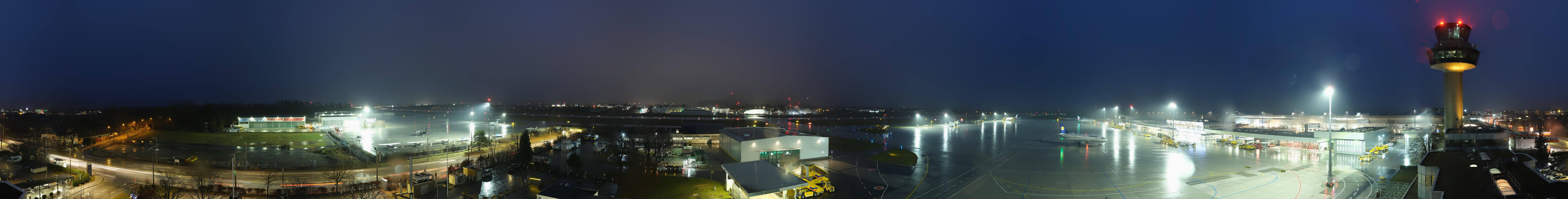 Archiv Foto Webcam Flughafen Salzburg