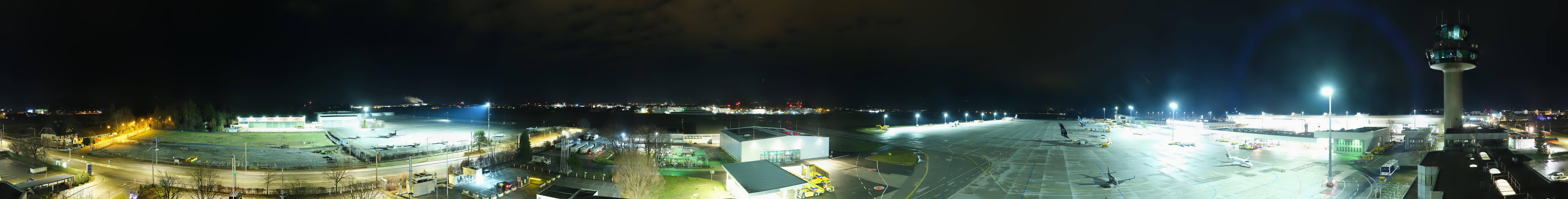 Archiv Foto Webcam Flughafen Salzburg