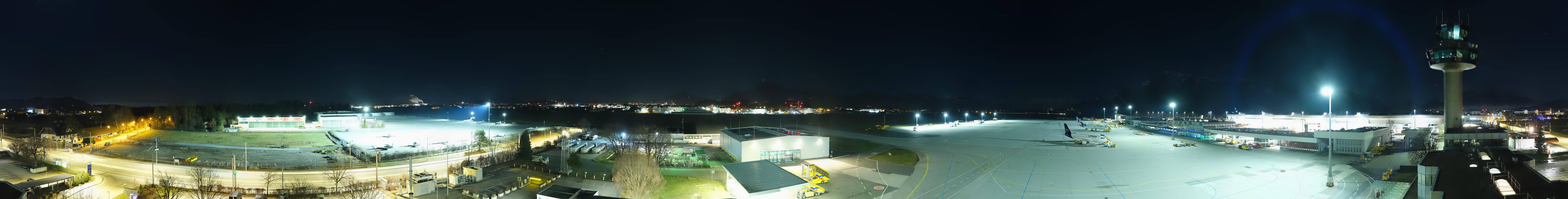 Archiv Foto Webcam Flughafen Salzburg