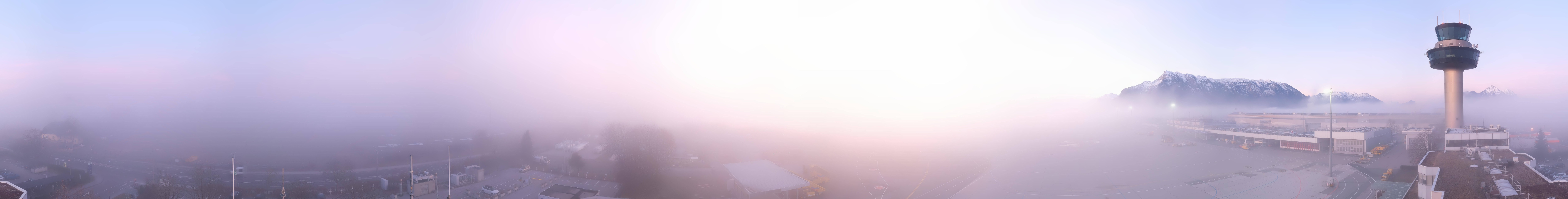 Archiv Foto Webcam Flughafen Salzburg