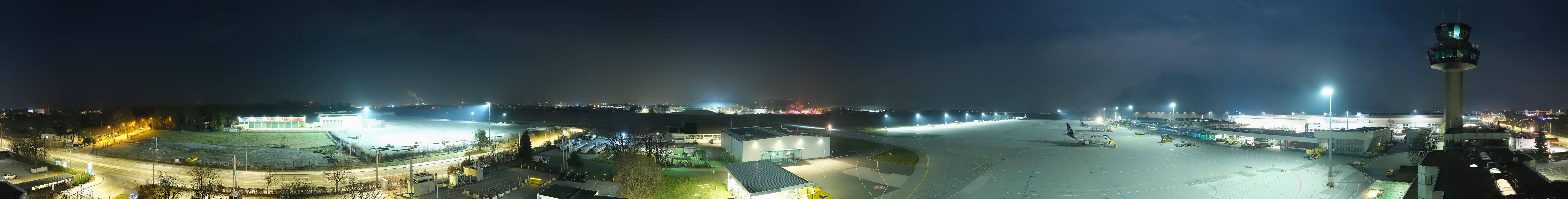 Archiv Foto Webcam Flughafen Salzburg