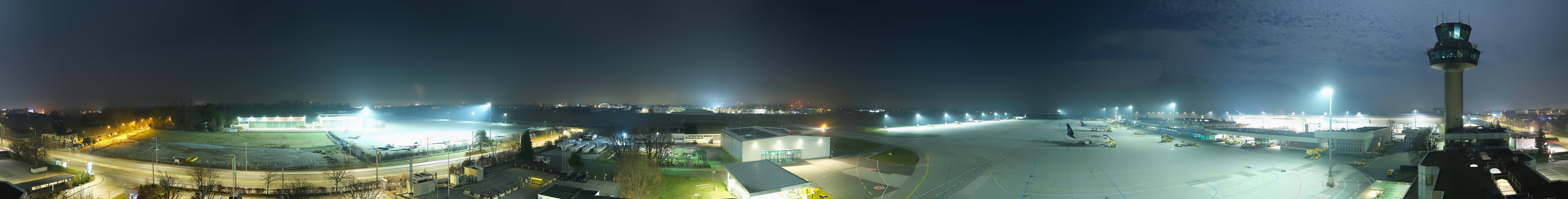 Archived image Webcam Salzburg Airport Panorama