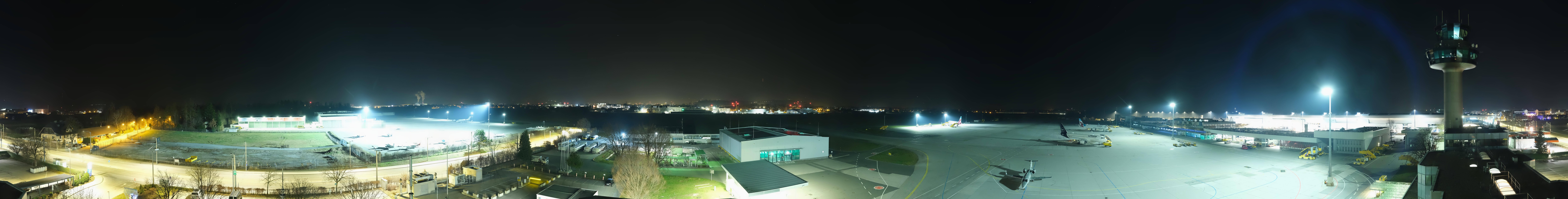 Archiv Foto Webcam Flughafen Salzburg
