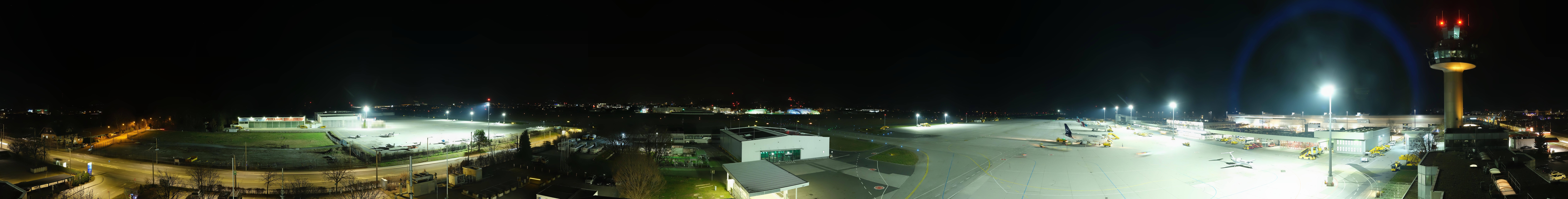 Archiv Foto Webcam Flughafen Salzburg
