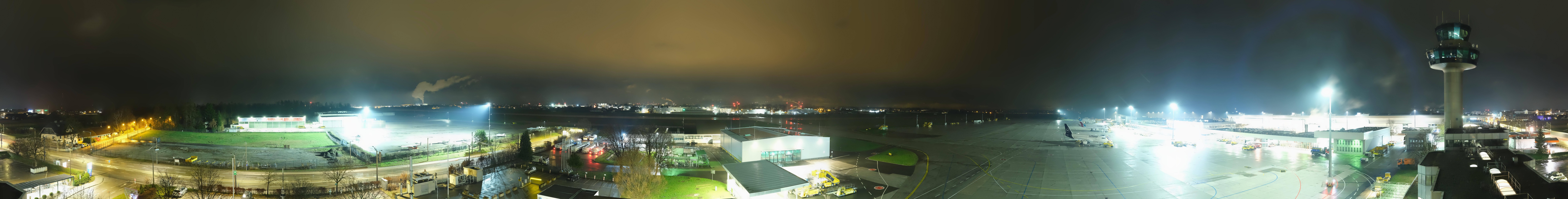 Archiv Foto Webcam Flughafen Salzburg