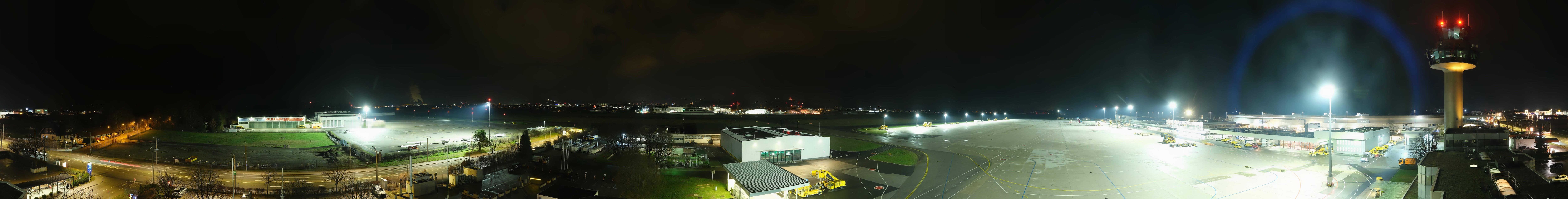 Archiv Foto Webcam Flughafen Salzburg