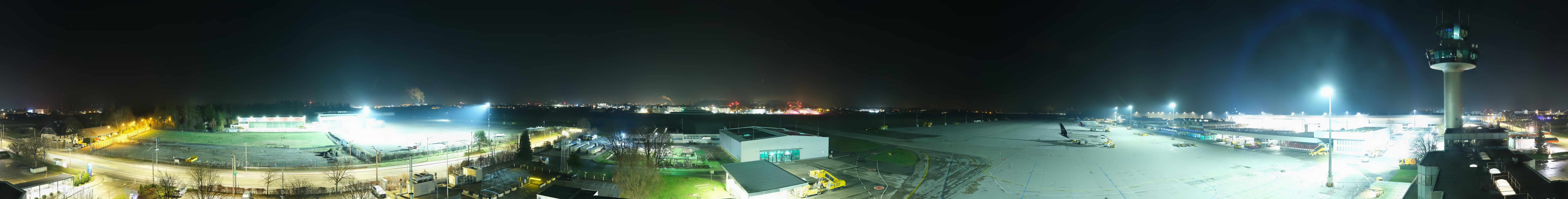 Archiv Foto Webcam Flughafen Salzburg