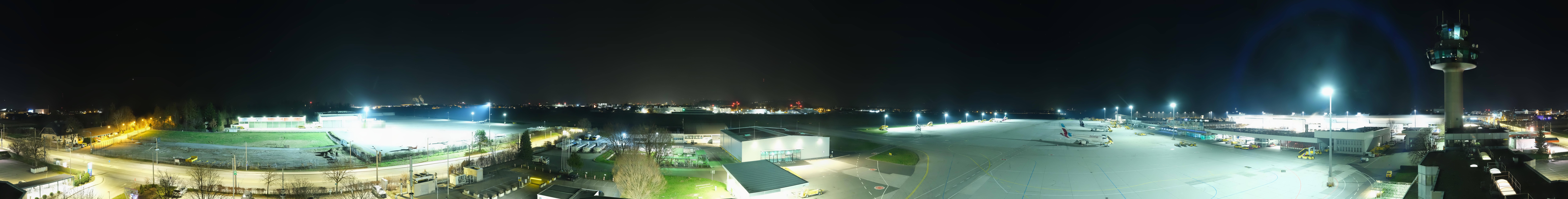 Archiv Foto Webcam Flughafen Salzburg