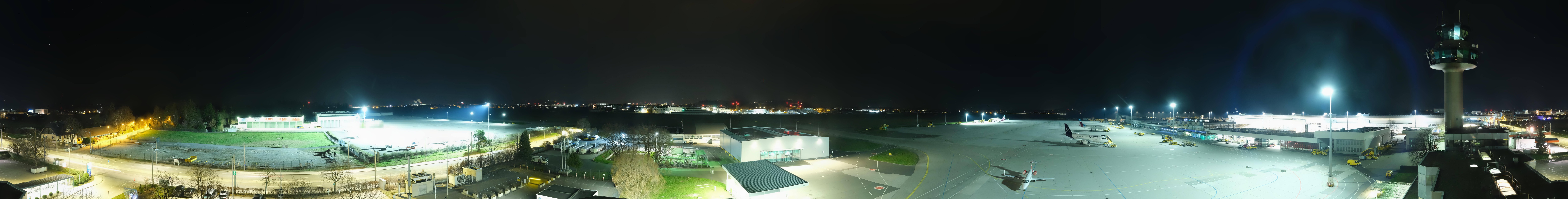 Archiv Foto Webcam Flughafen Salzburg