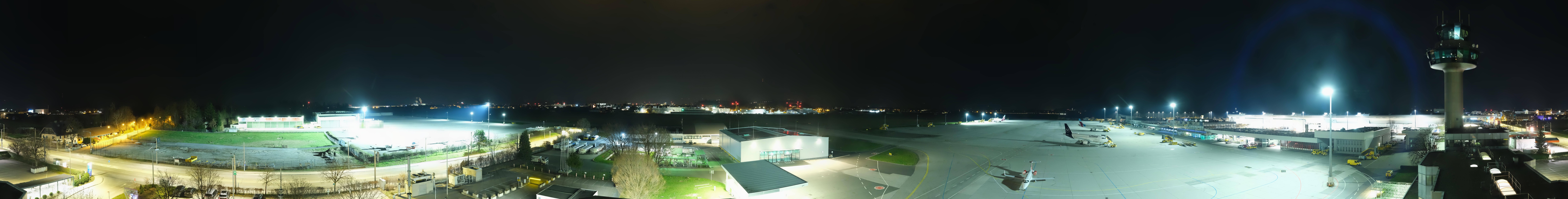 Archiv Foto Webcam Flughafen Salzburg