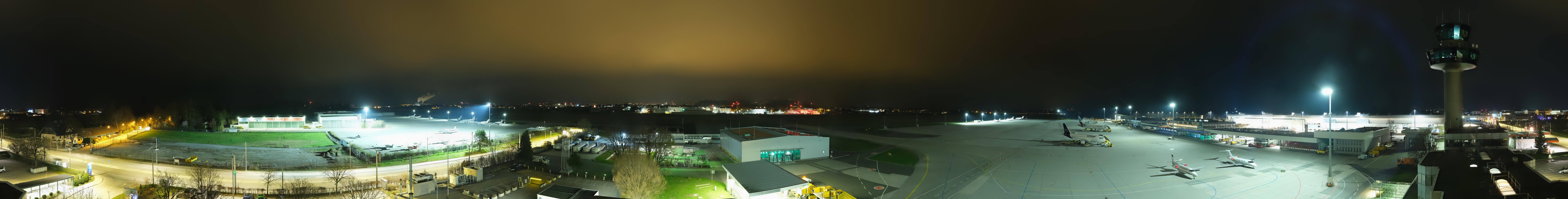 Archiv Foto Webcam Flughafen Salzburg