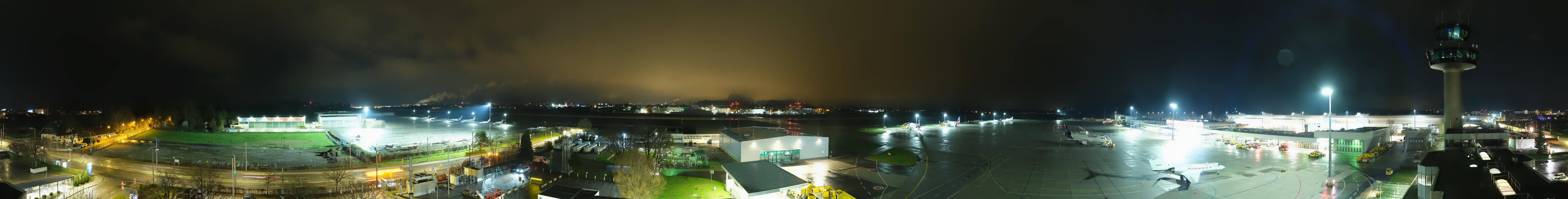 Archiv Foto Webcam Flughafen Salzburg