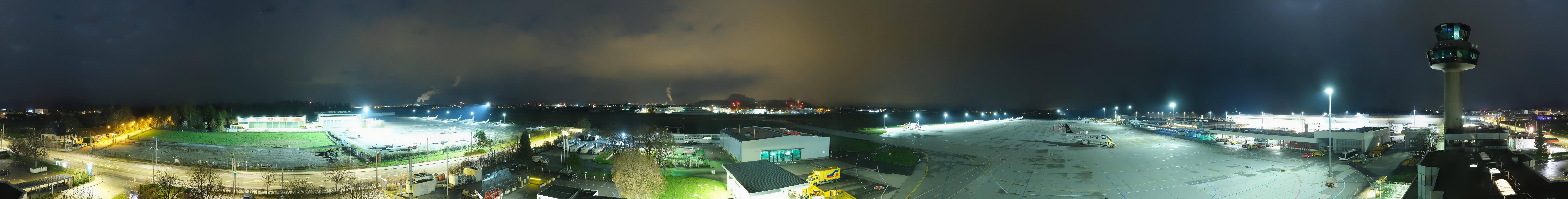 Archiv Foto Webcam Flughafen Salzburg