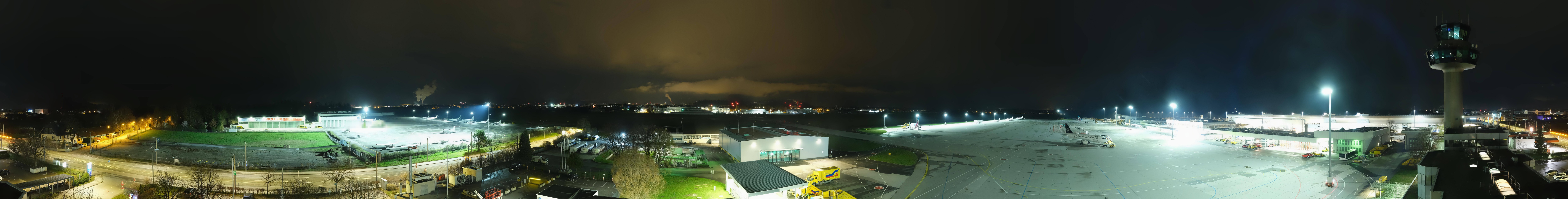 Archiv Foto Webcam Flughafen Salzburg