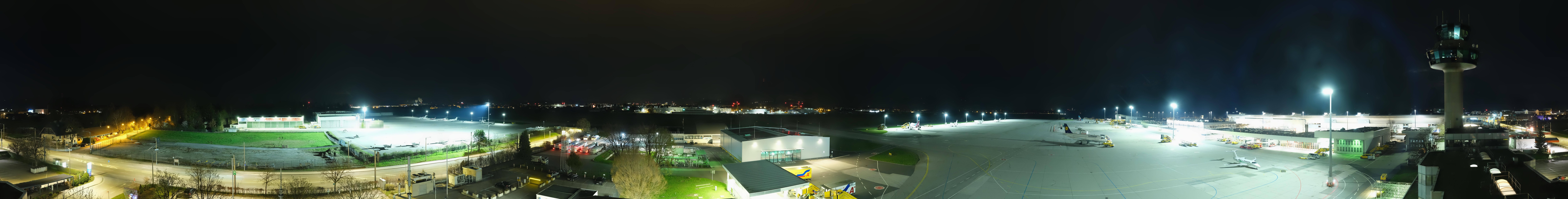 Archiv Foto Webcam Flughafen Salzburg