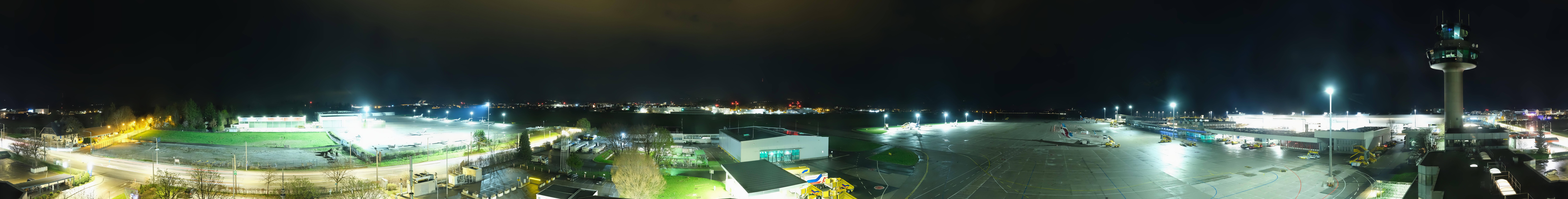 Archiv Foto Webcam Flughafen Salzburg