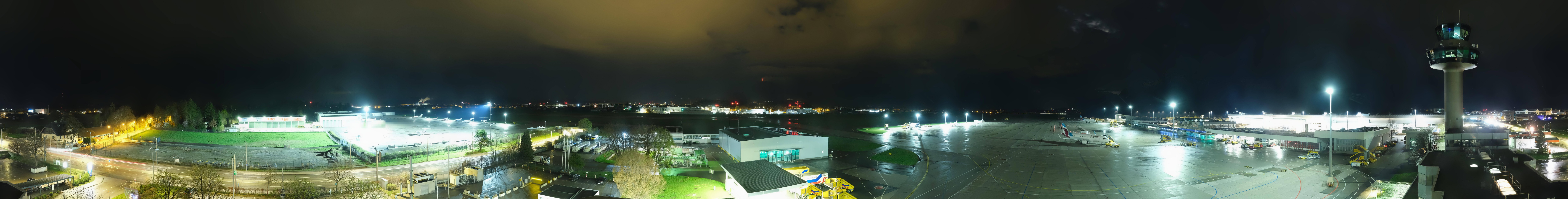 Archiv Foto Webcam Flughafen Salzburg