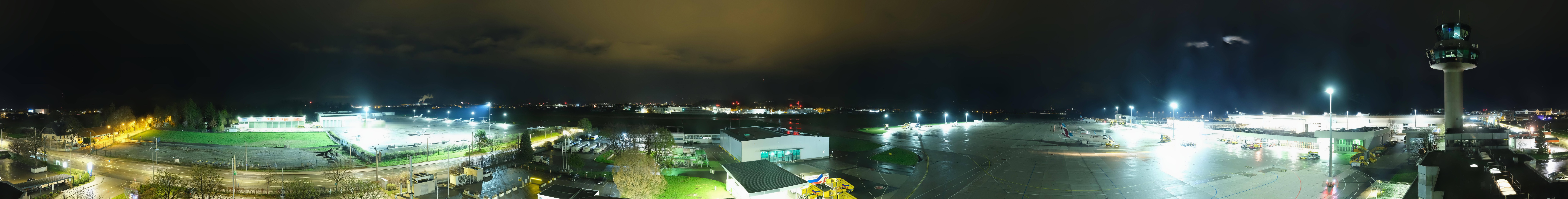 Archiv Foto Webcam Flughafen Salzburg