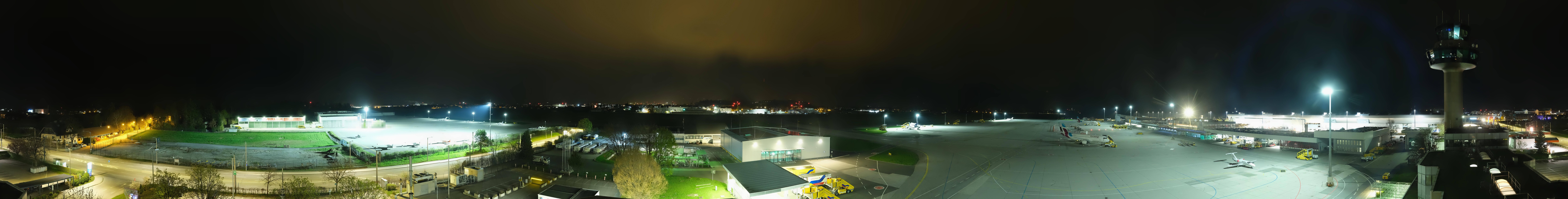 Archiv Foto Webcam Flughafen Salzburg