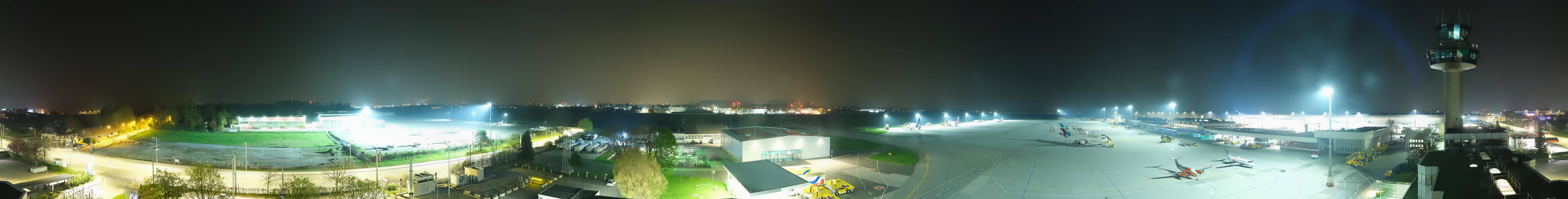 Archiv Foto Webcam Flughafen Salzburg