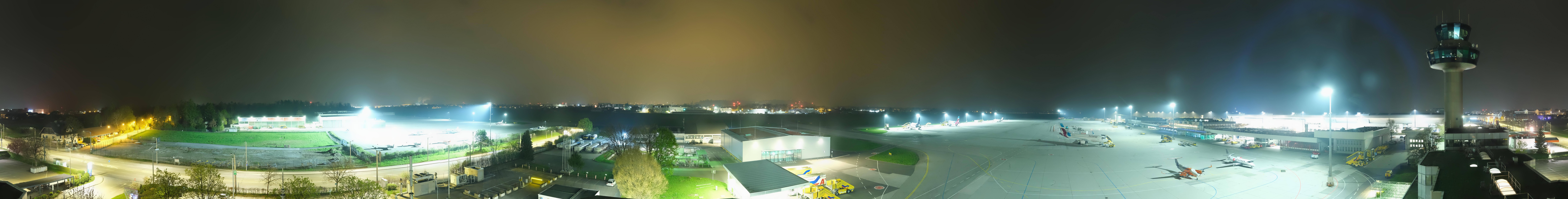 Archiv Foto Webcam Flughafen Salzburg