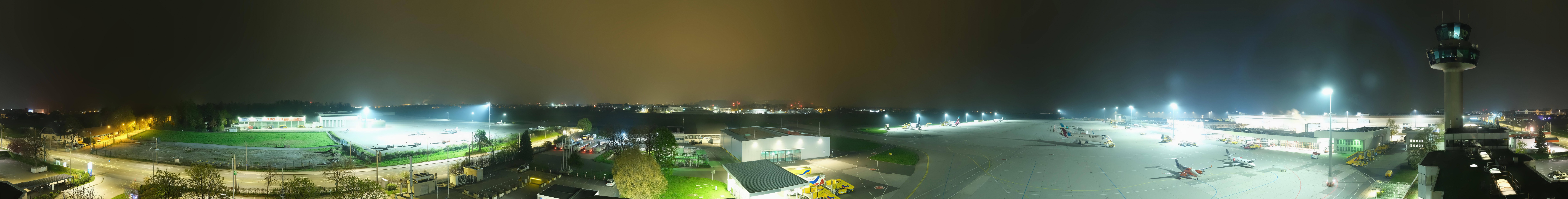 Archiv Foto Webcam Flughafen Salzburg