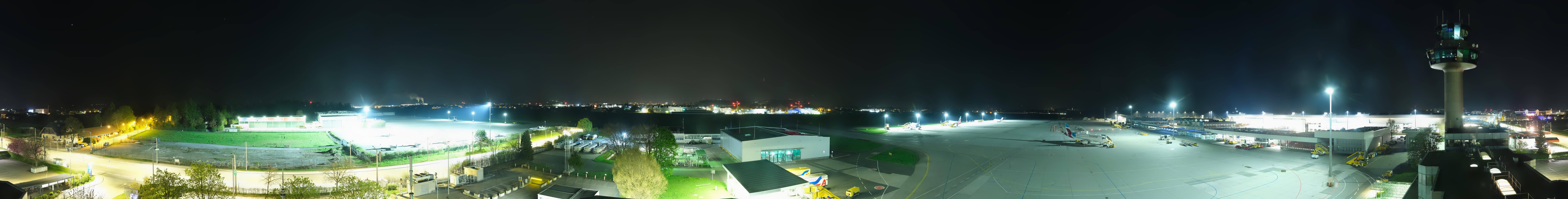 Archiv Foto Webcam Flughafen Salzburg