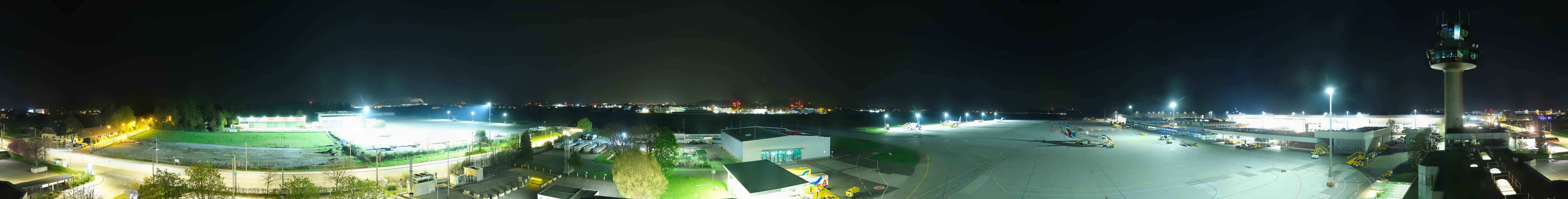 Archiv Foto Webcam Flughafen Salzburg