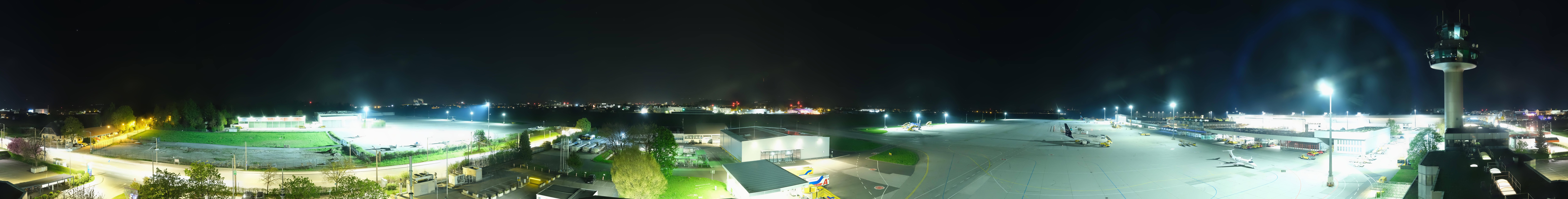 Archiv Foto Webcam Flughafen Salzburg