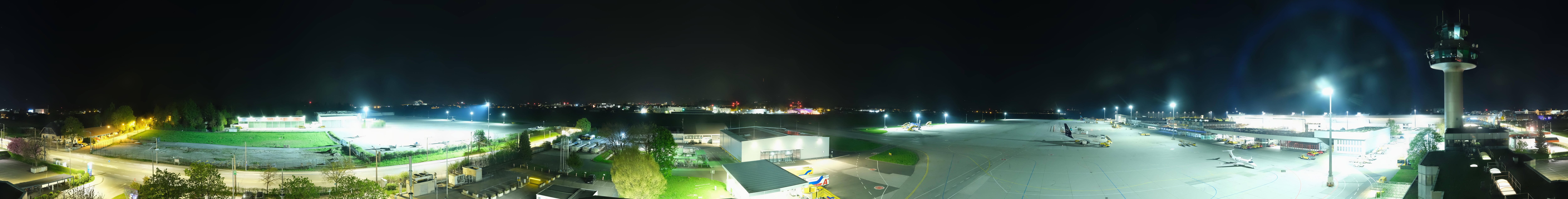 Archiv Foto Webcam Flughafen Salzburg