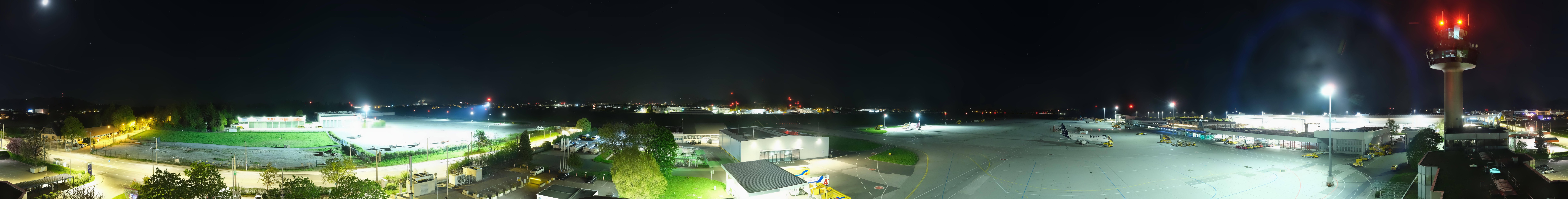 Archiv Foto Webcam Flughafen Salzburg