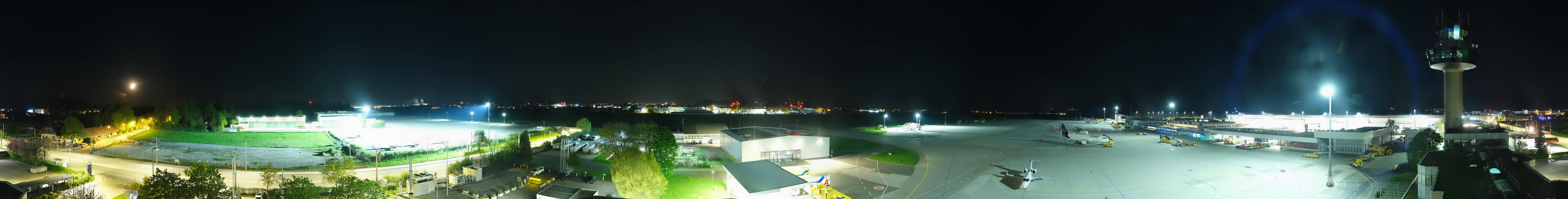 Archiv Foto Webcam Flughafen Salzburg