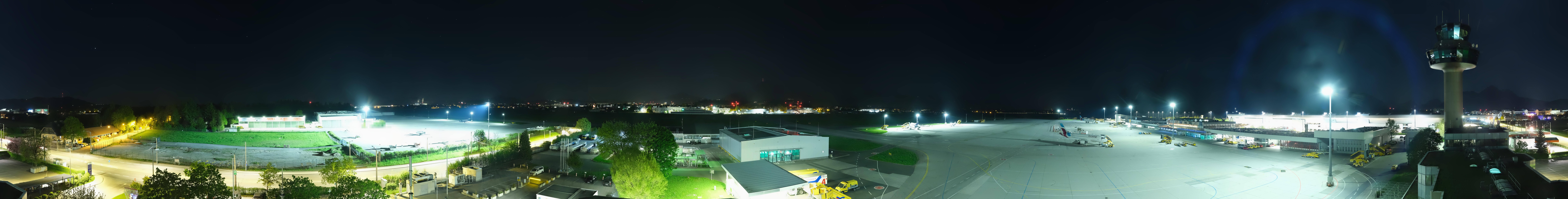 Archiv Foto Webcam Flughafen Salzburg