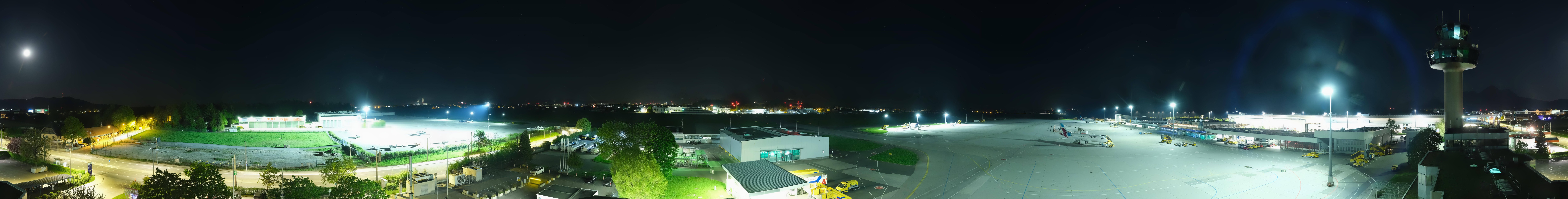 Archiv Foto Webcam Flughafen Salzburg