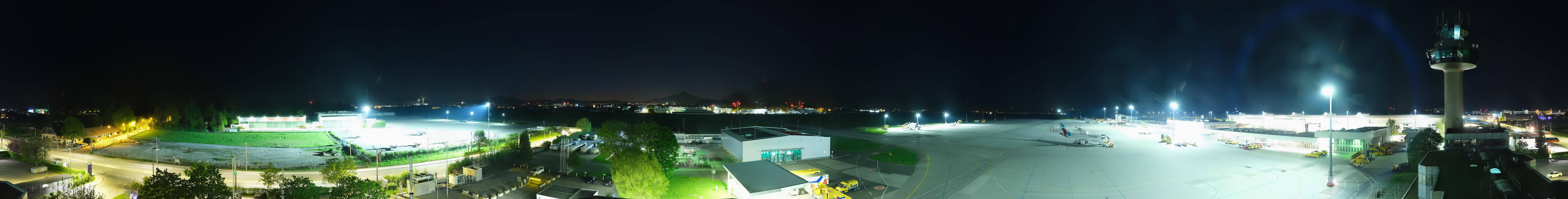 Archiv Foto Webcam Flughafen Salzburg