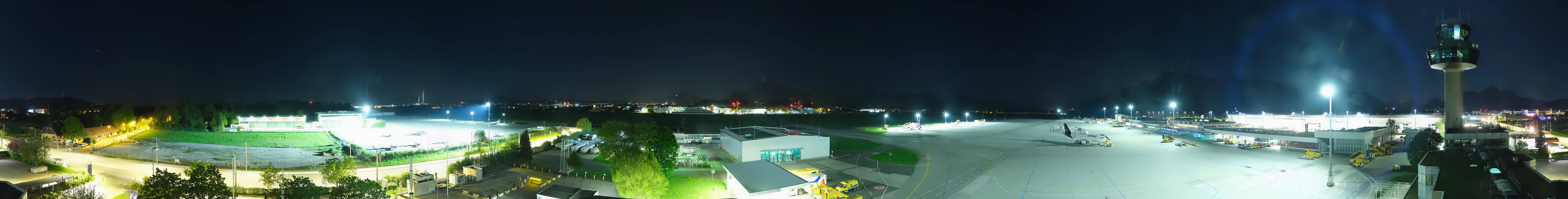 Archiv Foto Webcam Flughafen Salzburg
