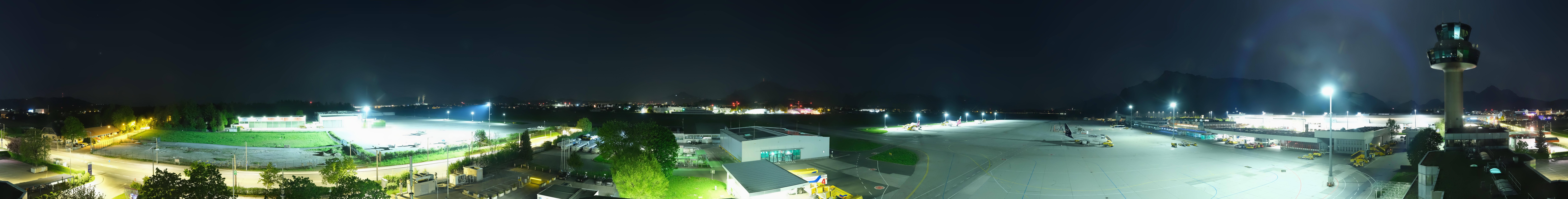 Archiv Foto Webcam Flughafen Salzburg